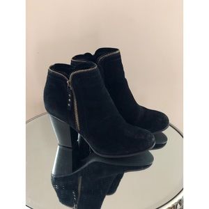 Black Ankle Booties (Size 8.5)